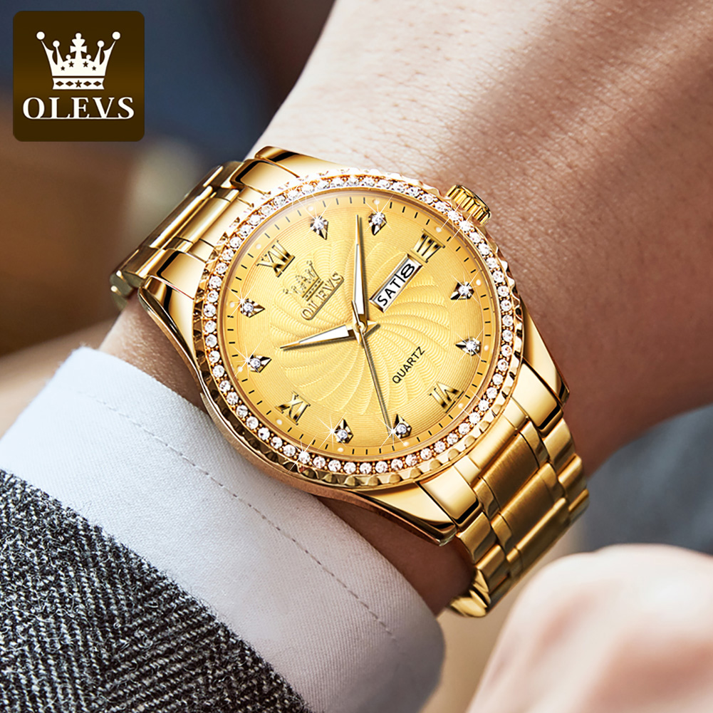 OLEVS 5565 Роскошные кварцевые – обзор и цена Luxury Watch Investment