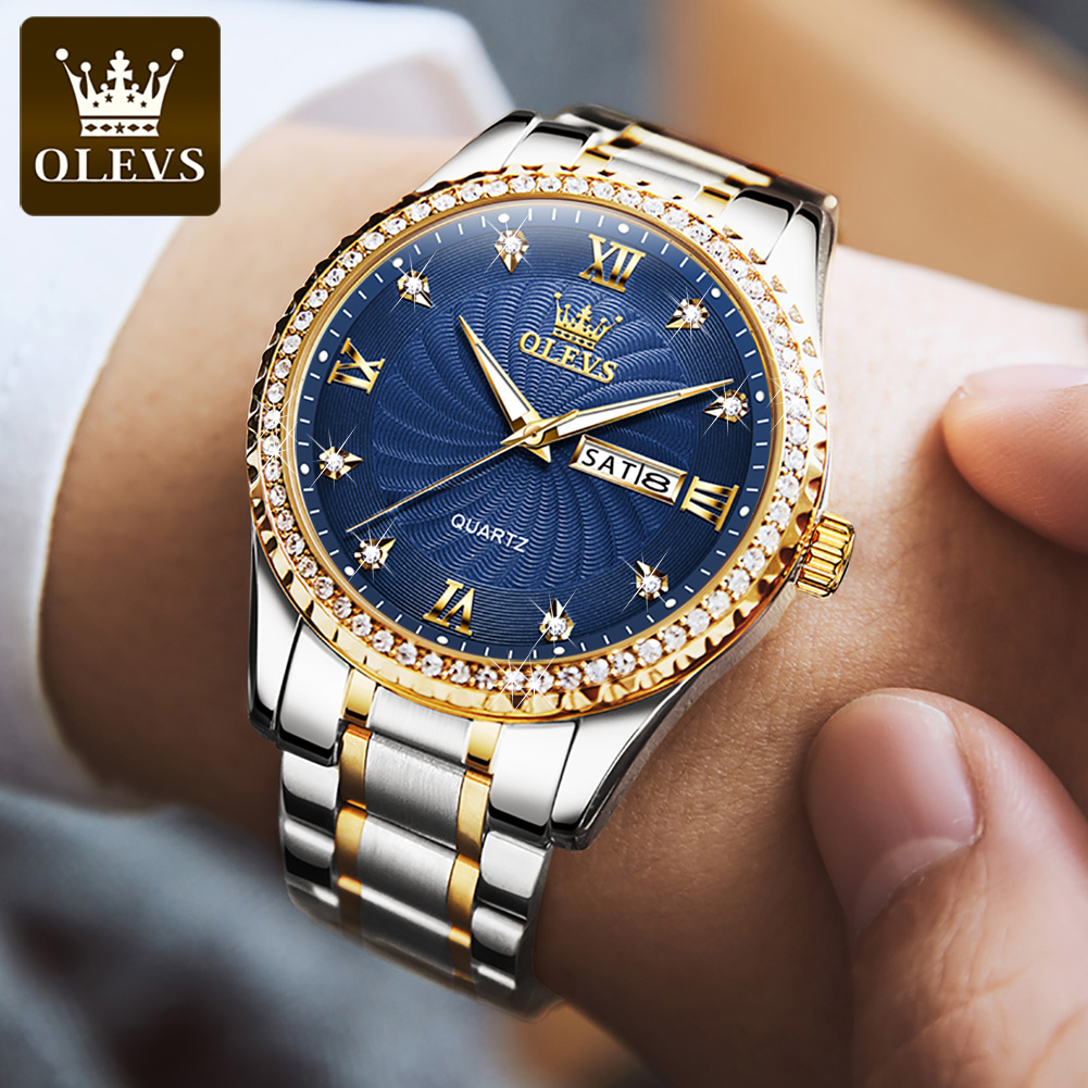 OLEVS 5565 Роскошные кварцевые – обзор и цена Luxury Watch Investment