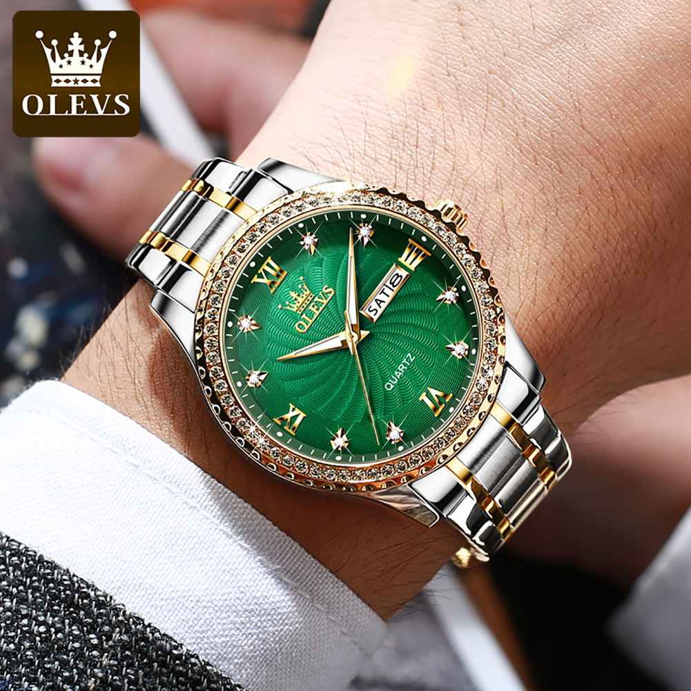 OLEVS 5565 Роскошные кварцевые – обзор и цена Luxury Watch Investment